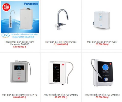 Nên mua máy lọc nước điện giải nào?