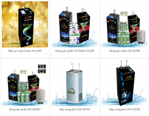 Giá mua máy lọc nước Kenko Nhật Bản