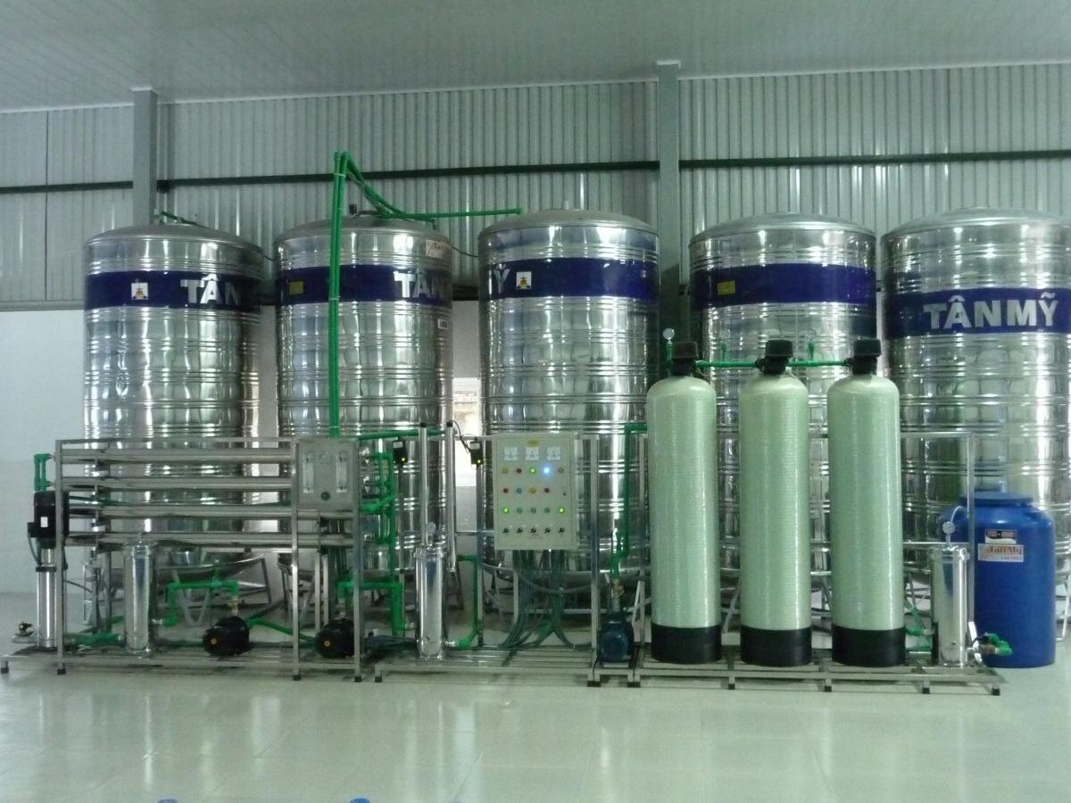 Sử dụng máy lọc nước công nghiệp tại Bình Dương